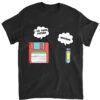 Nerdy Father Floppy Disk Flash Drive Computer Geek