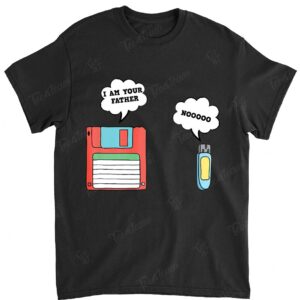 Nerdy Father Floppy Disk Flash Drive Computer Geek