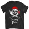 Pirate Papa Father Family Jolly Roger Skull