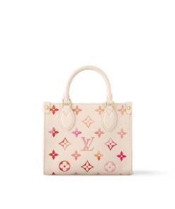 Louis Vuitton Women's Leather Handbag Limited edition OnTheGo BB Bag- WinGear.shop-LVHB_010