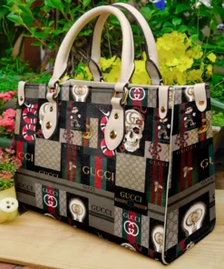 Gucci Tripe pattern luxury brand fashion premium women small handbag purse for beauty