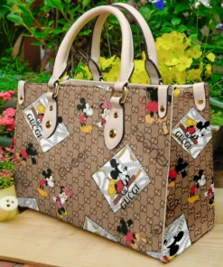 Gucci Mickey luxury brand fashion premium women small handbag purse for beauty