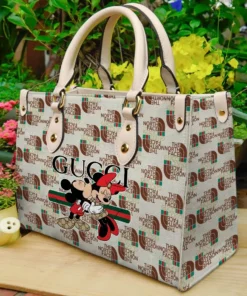 Gucci The North Face Mickey Mouse Premium Women Small handbag purse Luxury Brand For Beauty