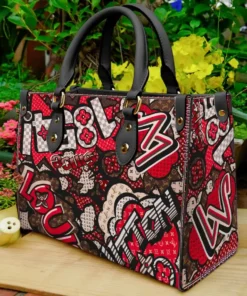 Limited Edition Louis Vuitton Leather handbag purse Luxury