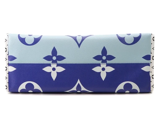 Louis Vuitton Women's Leather Handbag Limited edition Handbag "Onthego GM Giant Hawaii Blue Monogram"- WinGear.shop-LVHB_032 - Image 3