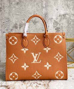 Louis Vuitton Women's Leather Handbag "OnTheGo PM "Arizona- WinGear.shop-LVHB_020