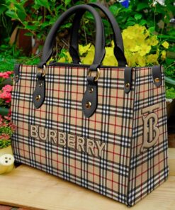 Limited edition tb leather handbag purse luxury brand
