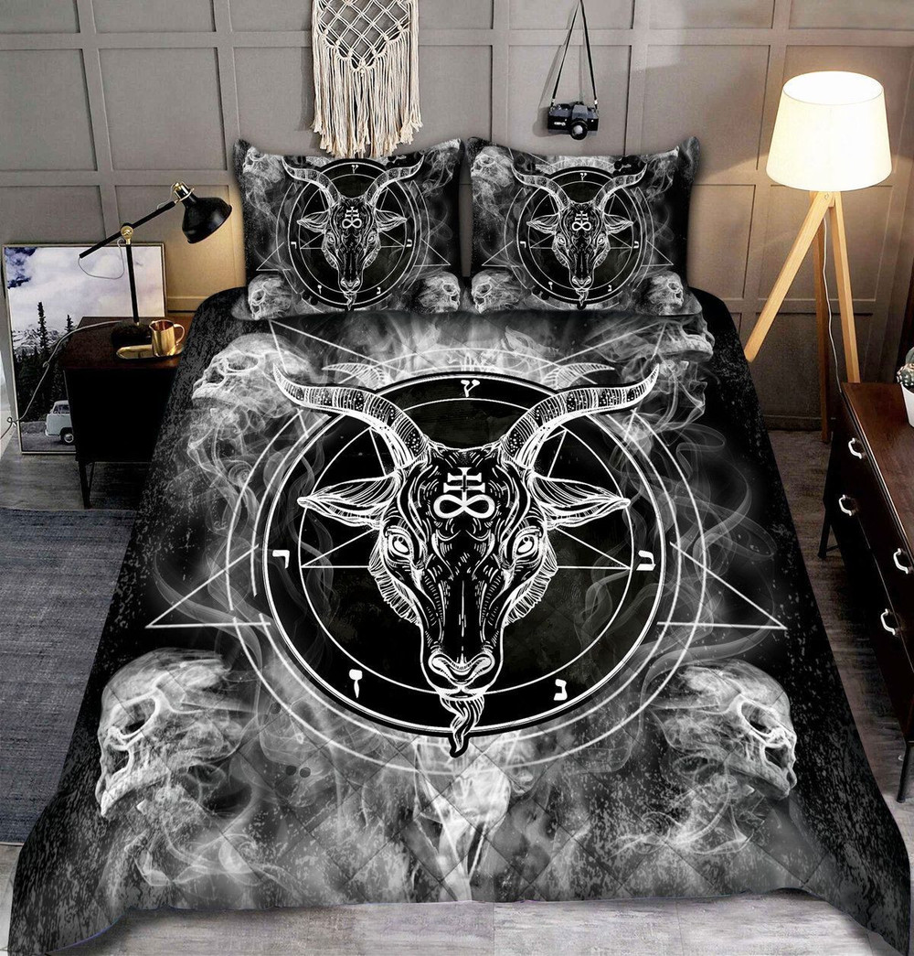 Satanic Quilt Bedding Set -livanniespoon Store