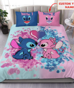 Personalized Name S And L All Over Printed Bedding Set -livanniespoon Store