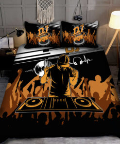 Dj1 All Over Printed Bedding Set -livanniespoon Store