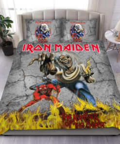 Iron Maiden Beast All Over Printed Bedding Set P070602 -livanniespoon Store