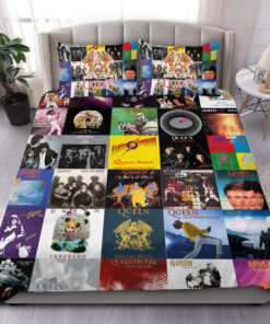 Queen Albums All Over Printed Bedding Set S150604 -livanniespoon Store