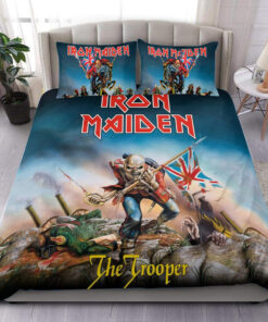 Iron Maiden Trooper All Over Printed Bedding Set S140706 -livanniespoon Store