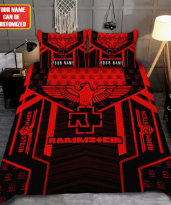 Personalized Rammstein All Over Printed Bedding Set P190703 -livanniespoon Store