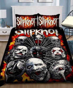 Slipknot Face All Over Printed Bedding Set -livanniespoon Store