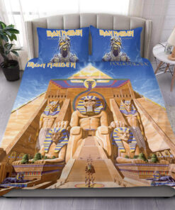 Iron Maiden Power Slave All Over Printed Bedding Set S200706 -livanniespoon Store