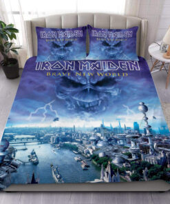 Iron Maiden Brave New World All Over Printed Bedding Set S210706 -livanniespoon Store