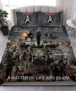 Iron Maiden Matter Of Life And Death All Over Printed Bedding Set Q210712 -livanniespoon Store