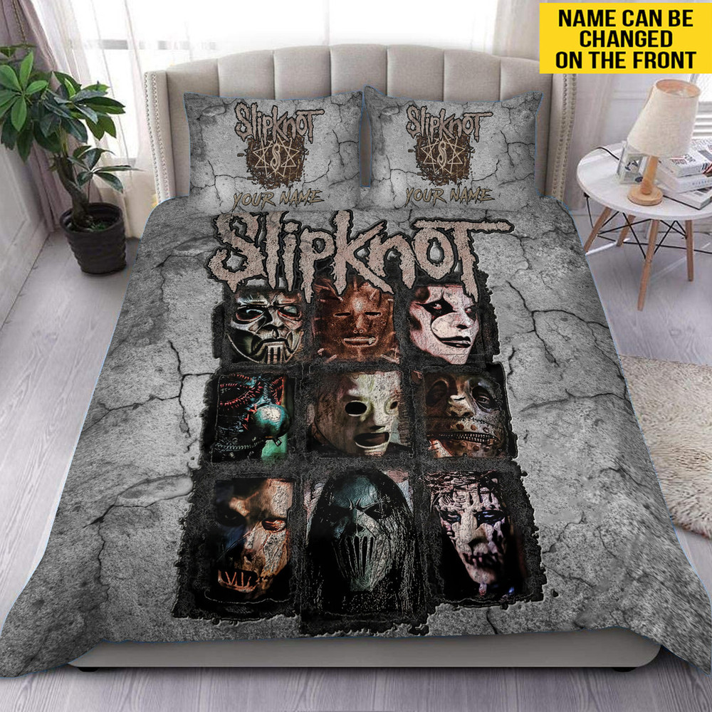 Personalized Slipknot S1 All Over Printed Bedding Set S250709 -livanniespoon Store