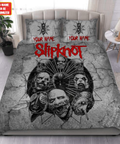 Personalized Slipknot Face Q2 All Over Printed Bedding Set Q250710 -livanniespoon Store