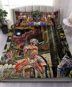 Iron Maiden Somewhere In Time All Over Printed Bedding Set S100806 -livanniespoon Store