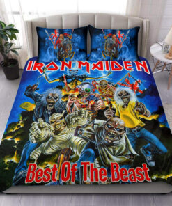 Iron Maiden Beast Q2 All Over Printed Bedding Set Q140801 -livanniespoon Store