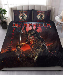 Iron Maiden Senjutsu All Over Printed Bedding Set S160801 -livanniespoon Store