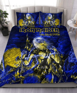 Iron Maiden Death Quilt Bedding Set S110918 -livanniespoon Store