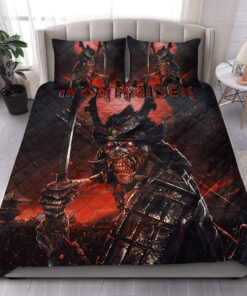 Iron Maiden Senjutsu Quilt Bedding Set S110919 -livanniespoon Store