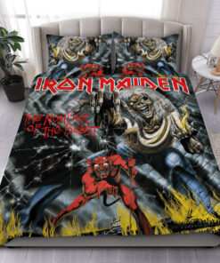 Iron Maiden Beast Quilt Bedding Set S110920 -livanniespoon Store