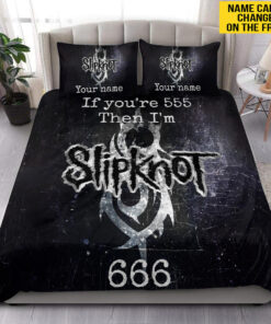 Personalized Slipknot 666 All Over Printed Bedding Set Silver Version P180904 -livanniespoon Store
