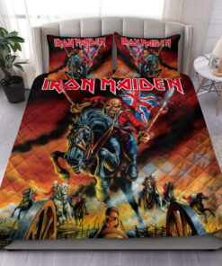 Iron Maiden England Quilt Bedding Set S200903 -livanniespoon Store