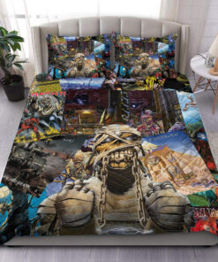 Iron Maiden Albums Quilt Bedding Set S200906 -livanniespoon Store