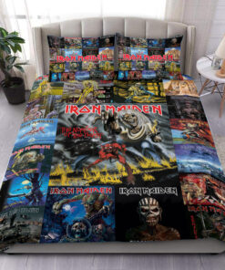 Iron Maiden Studio Albums All Over Printed Bedding Set S230906 -livanniespoon Store