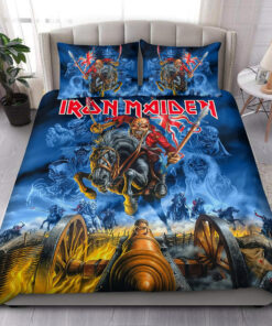 Iron Maiden Trooper Eddie All Over Printed Bedding Set Q280901 -livanniespoon Store