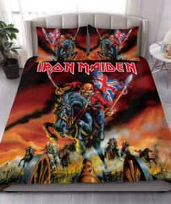 Iron Maiden England All Over Printed Bedding Set Q280904 -livanniespoon Store