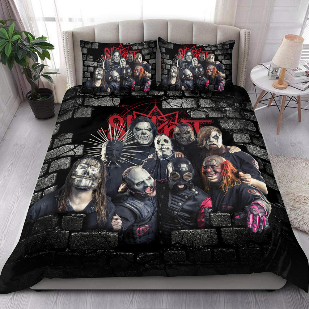 Personalized Slipknot Squad Wall All Over Printed Bedding Set Q021003 -livanniespoon Store