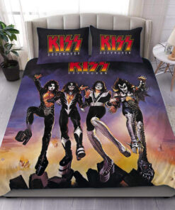 Kiss Destroyer All Over Printed Bedding Set S041009 -livanniespoon Store