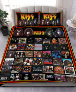 Kiss Albums All Over Printed Bedding Set S041010 -livanniespoon Store