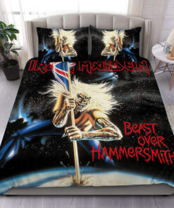 Iron Maiden Hammer Smith All Over Printed Bedding Set S280913 -livanniespoon Store