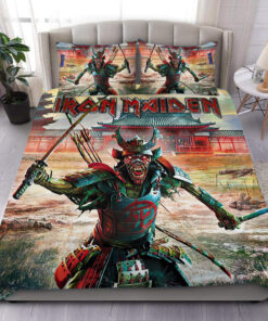 Iron Maiden Senjutsu All Over Printed Bedding Set S280914 -livanniespoon Store