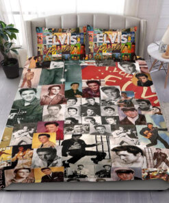 Elvis Presley S2 All Over Printed Bedding Set -livanniespoon Store