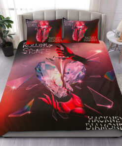 The Rolling Stones Hackney Diamonds All Over Printed Bedding Set S091010 -livanniespoon Store