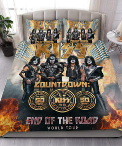 Kiss End Of The Road World Tour All Over Printed Bedding Set S091201 -livanniespoon Store