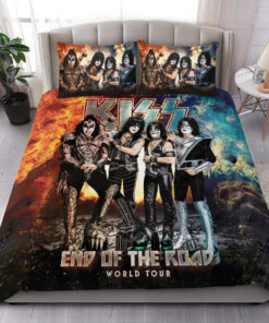 Kiss End Of The Road World Tour All Over Printed Bedding Set S091202 -livanniespoon Store
