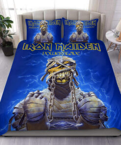 Iron Maiden Power Slave All Over Printed Bedding Set Q181201 -livanniespoon Store