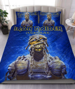 Iron Maiden Power Slave Q2 Quilt Bedding Set Q181202 -livanniespoon Store
