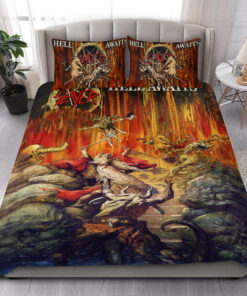 Slayer Hell Awaits All Over Printed Bedding Set S261205 -livanniespoon Store