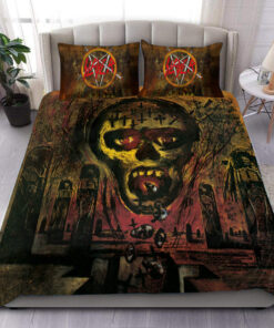 Slayer Seasons In The Abyss All Over Printed Bedding Set Q261203 -livanniespoon Store