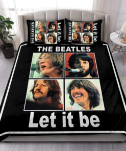 The Beatles Let It Be All Over Printed Bedding Set S020217 -livanniespoon Store